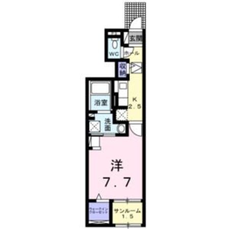 南仙台駅 徒歩38分 1階の物件間取画像